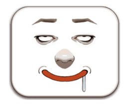 Man's Facial Expression sticker #15830374