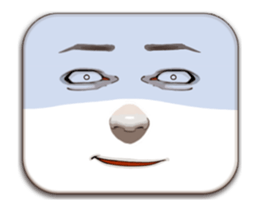 Man's Facial Expression sticker #15830384