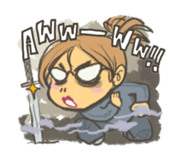 Sister The Visitor (ENGLISH) sticker #15830741