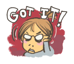 Sister The Visitor (ENGLISH) sticker #15830754