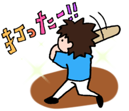 We love YOKOHAMA and BASEBALL(2017) sticker #15830936