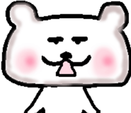 Bear Sticker to be used freely sticker #15830997