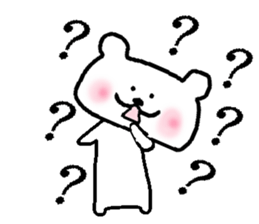 Bear Sticker to be used freely sticker #15831026