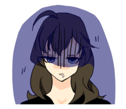 THE GEEK GIRL & FASHIONABLE BOY sticker #15831137