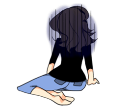 THE GEEK GIRL & FASHIONABLE BOY sticker #15831157