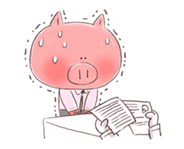 Piggy's office life ver.1 sticker #15831714