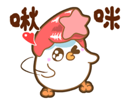 White Chick & Black Bird(Animation) 2 sticker #15831731