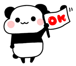 everyday basic panda sticker #15832208