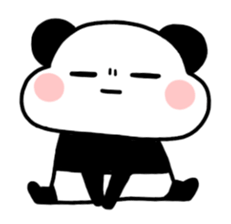 everyday basic panda sticker #15832240