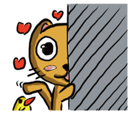 Paulcat~Hand-painted map sticker #15832400
