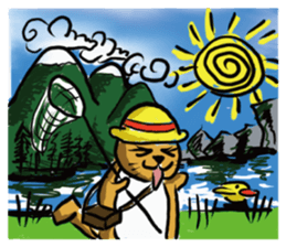 Paulcat~Hand-painted map sticker #15832426