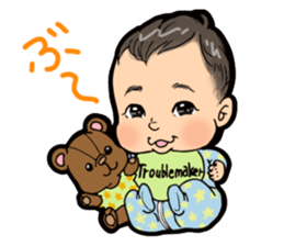 Hiro honobono Sticker sticker #15832538