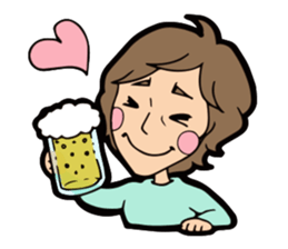Hiro honobono Sticker sticker #15832542