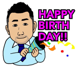 Business Man!! Mr. Nakajima's everyday! sticker #15832825