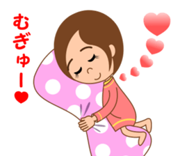 Eyeglasses girl sticker #15832899