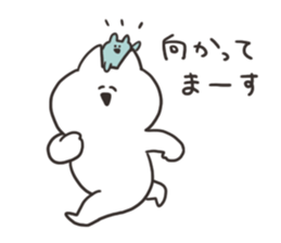 Cat and cute mouse sticker #15832988