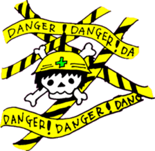 Takashi-kun of the construction site sticker #15833087