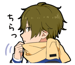 Curt response boy sticker #15833406