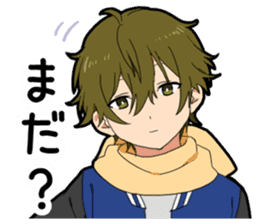 Curt response boy sticker #15833409