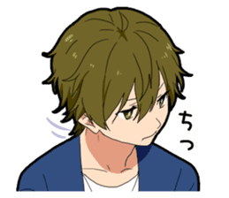 Curt response boy sticker #15833416