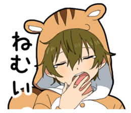 Curt response boy sticker #15833430