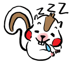 Little Squirrel 1 sticker #15833467