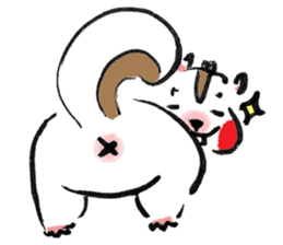 Little Squirrel 1 sticker #15833477