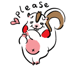 Little Squirrel 1 sticker #15833479