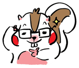 Little Squirrel 1 sticker #15833480