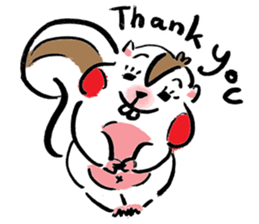 Little Squirrel 1 sticker #15833485