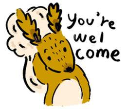 Little Squirrel 1 sticker #15833486