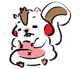 Little Squirrel 1 sticker #15833489