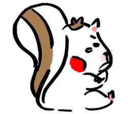 Little Squirrel 1 sticker #15833495