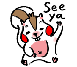 Little Squirrel 1 sticker #15833497