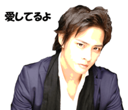 Actual photo cool guy used in daily life sticker #15833522