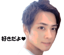 Actual photo cool guy used in daily life sticker #15833539