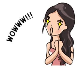 Cutie Office Girl - Nong Best sticker #15834075