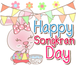 Rabbito (ta) Happy Thai New Year 2017 sticker #15834127