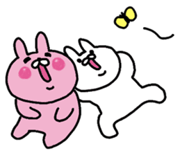 The ultimate love world of rabbit sticker #15834235