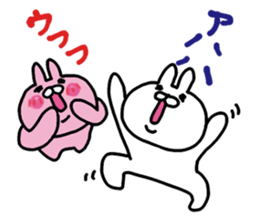 The ultimate love world of rabbit sticker #15834236