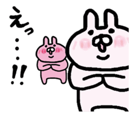 The ultimate love world of rabbit sticker #15834255