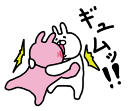 The ultimate love world of rabbit sticker #15834273