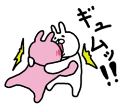 The ultimate love world of rabbit sticker #15834273