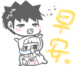 K&Husky sticker #15834685