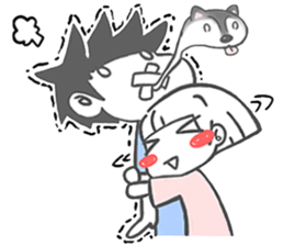 K&Husky sticker #15834692