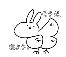 Chickenabbit sticker #15834881