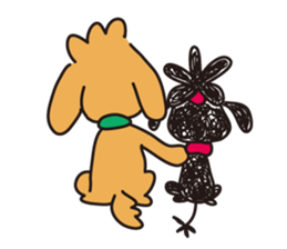 Moe dog's sticker (5') sticker #15834923