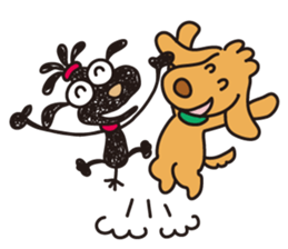 Moe dog's sticker (5') sticker #15834925