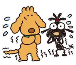 Moe dog's sticker (5') sticker #15834929