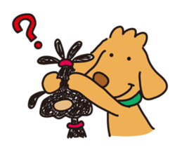 Moe dog's sticker (5') sticker #15834932